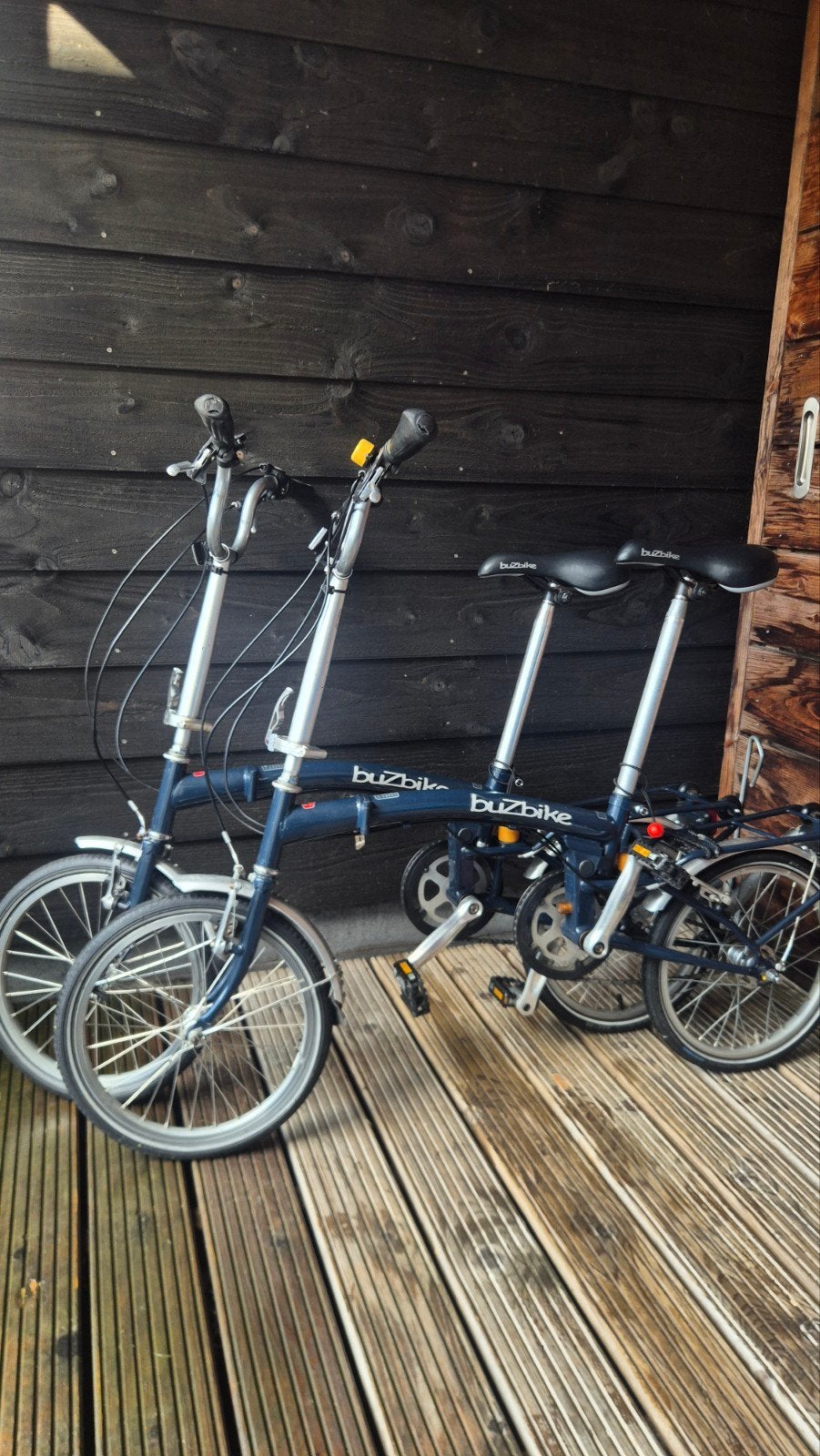 Vouwfietsen Buzbike - uniek setje!, Fietsen en Brommers, Ophalen, 20 inch of meer, Gebruikt, Brompton