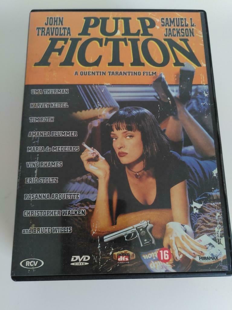 DVD Pulp Fiction, Vanaf 16 jaar, 1980 tot heden, Ophalen of Verzenden, Zo goed als nieuw