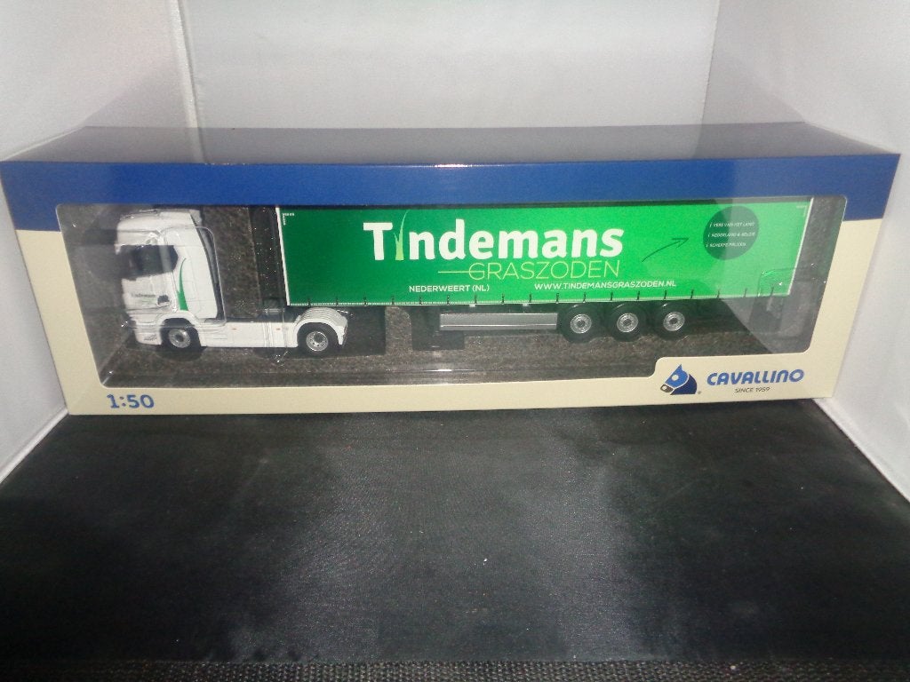 Cavalinno Scania TINDEMANS graszoden Nederweert, Ophalen of Verzenden, Nieuw, Bus of Vrachtwagen, Overige merken