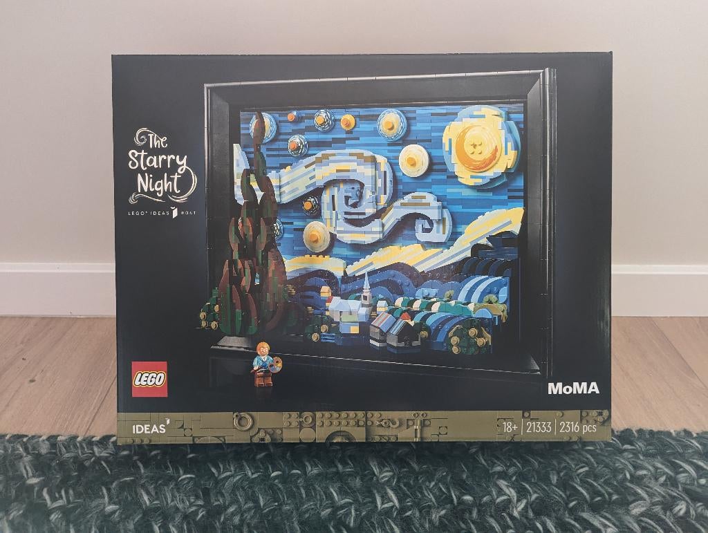 NIEUW & SEALED Lego 21333 Vincent van Gogh - De sterrennacht, Lego, Nieuw, Ophalen of Verzenden, Ideas