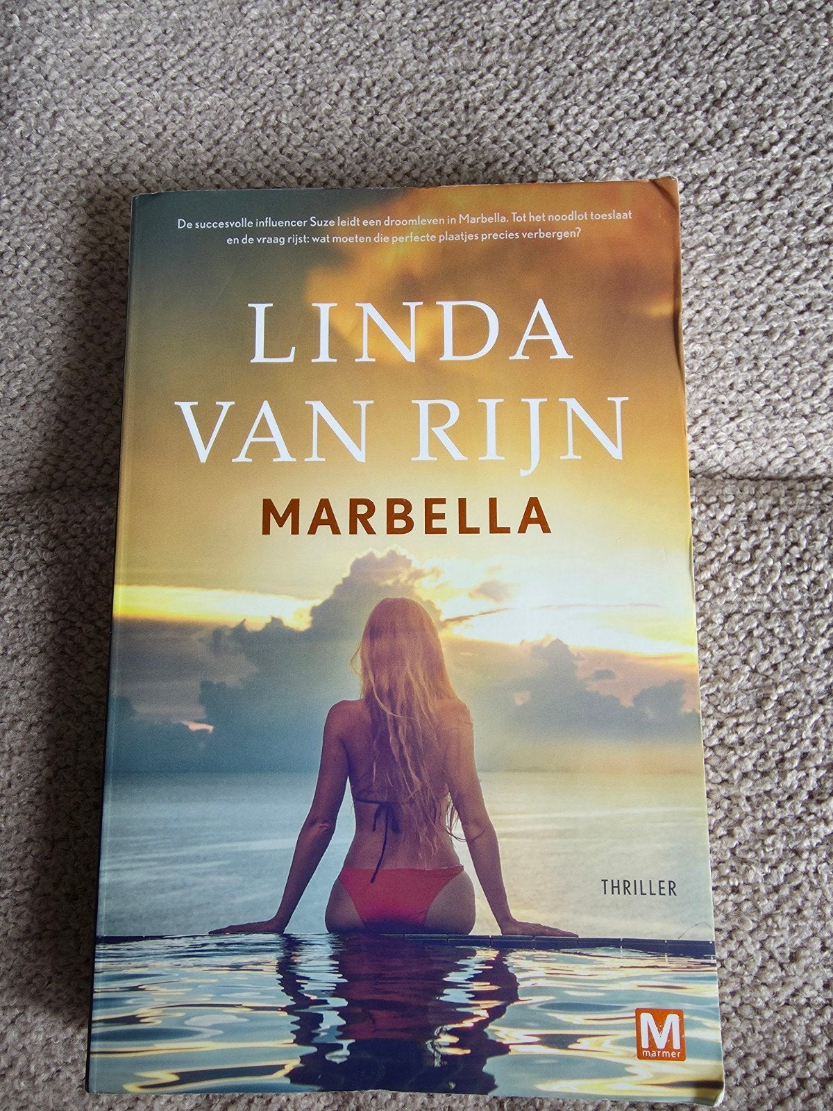 Linda van Rijn - Marbella (Thriller), Ophalen of Verzenden, Zo goed als nieuw, Linda van Rijn, Nederland