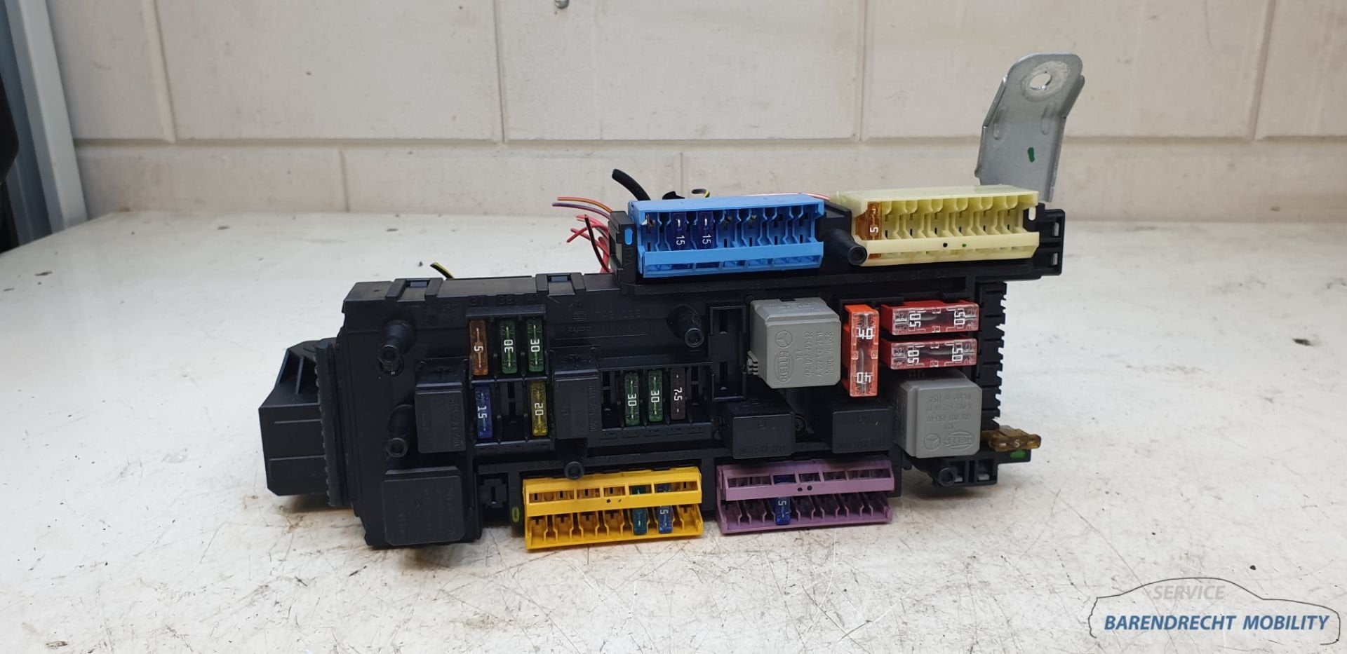 SAM module zekeringkast W204 Mercedes C klasse A2045458801 a, Gebruikt, Mercedes-Benz AG, Mercedes-Benz, Ophalen of Verzenden