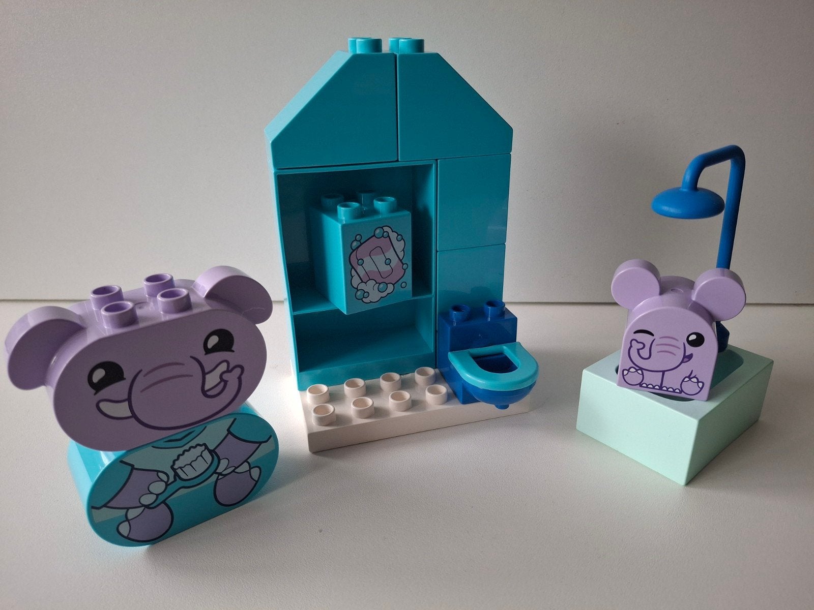 Duplo 10413. Twee olifantjes in de badkamer., Ophalen of Verzenden, Duplo