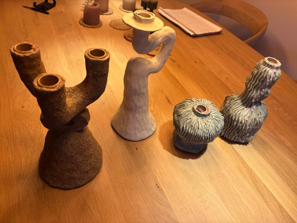 Kaars kandelaar COCO Maison, Antiek en Kunst, Ophalen