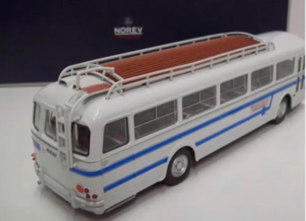 CHAUSSON AP52 '55 licht .Blauw schaal 1/43 NOREV ref. 530023, Verzenden, Nieuw, Bus of Vrachtwagen, Norev