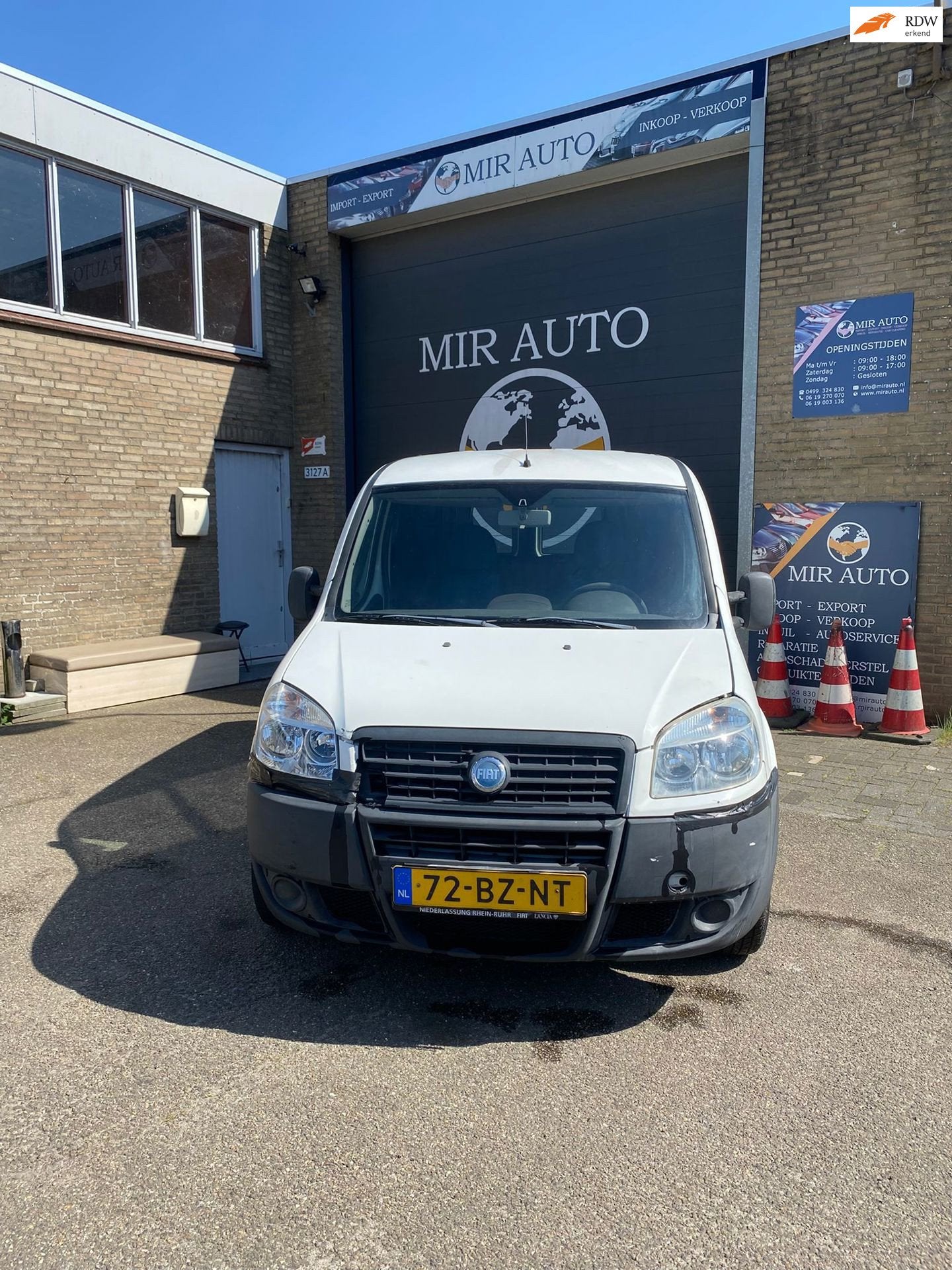 Fiat Doblò 1.3 MultiJet Basis, Voorwielaandrijving, Gebruikt, 4 cilinders, 1246 kg