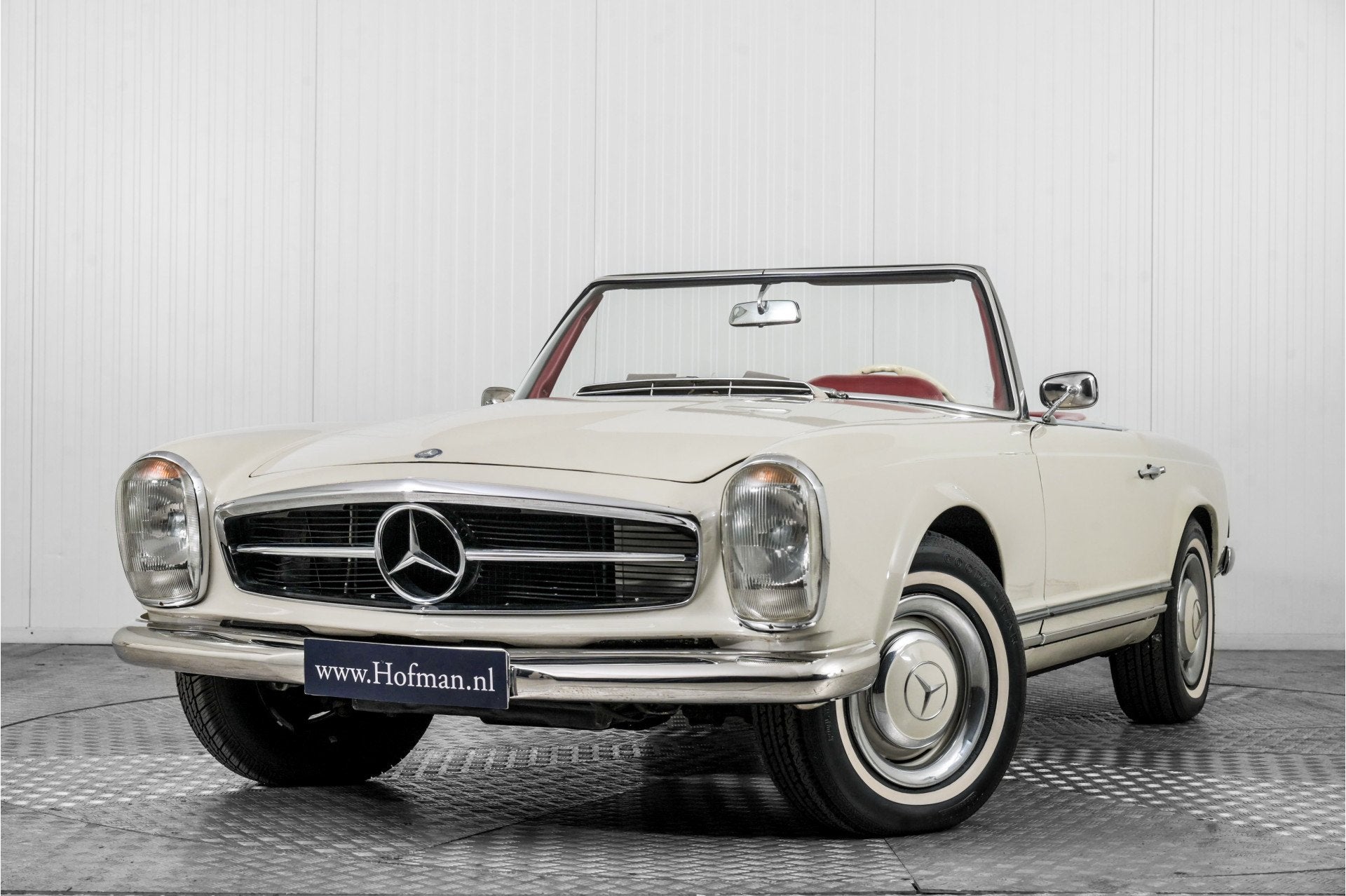 Mercedes-Benz 200-serie 230 SL Pagode . (bj 1964), Auto's, 1355 kg, Gebruikt, Wit, Bedrijf