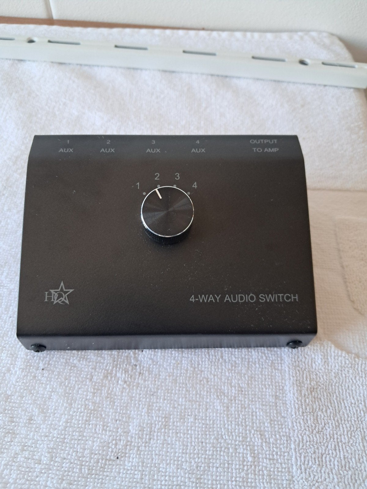 4 way audio switch, Ophalen of Verzenden