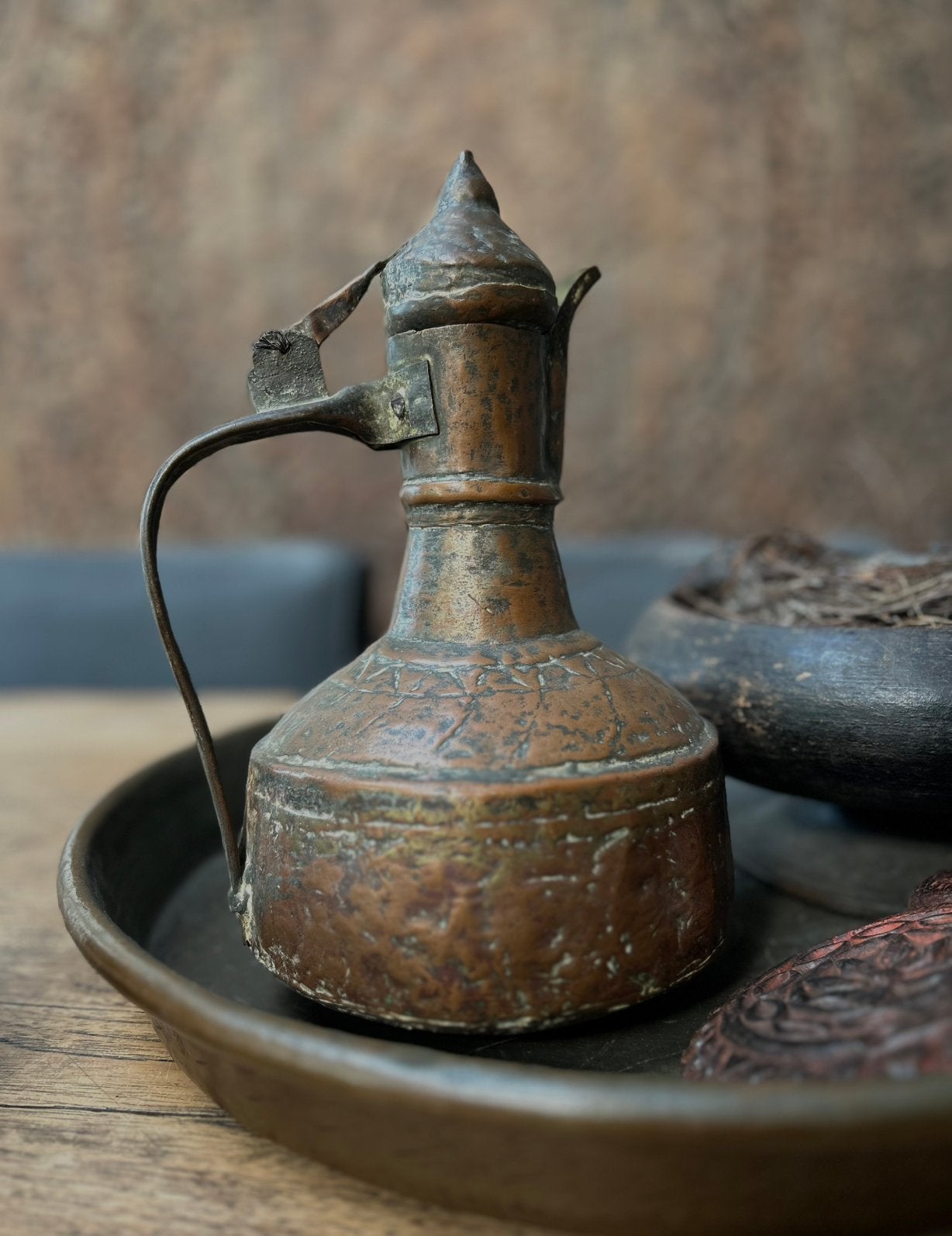 Oude oosyete koffiepot Dallah turke koffiekan, Ophalen of Verzenden
