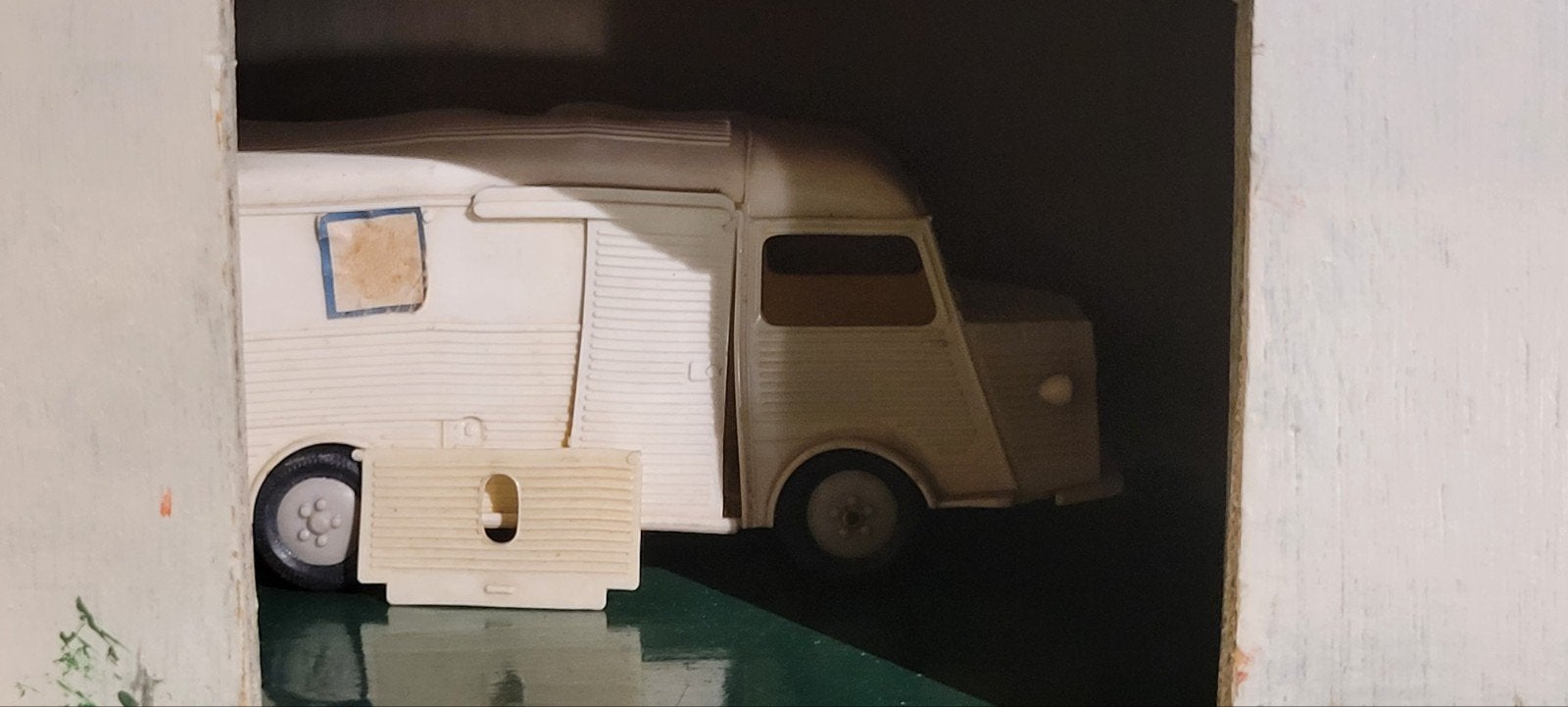 Minialuxe Barnfind Citroën H . Mooi display item, Ophalen of Verzenden, Gebruikt, Auto