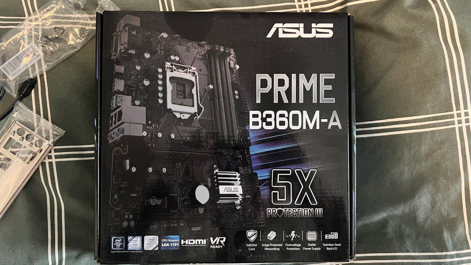 ASUS Prime B360M-A Moederbord met Intel i5-9400F & 16GB RAM, Ophalen of Verzenden, Zo goed als nieuw, Intel, DDR4