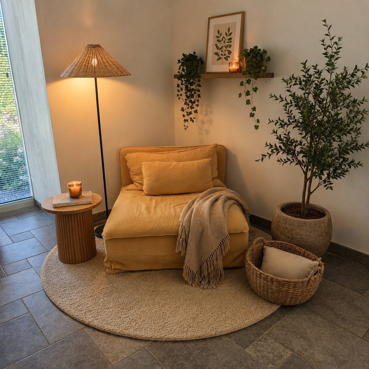 Soderhamn fauteuil met linnen Bemz hoes, Ophalen, Laminaat