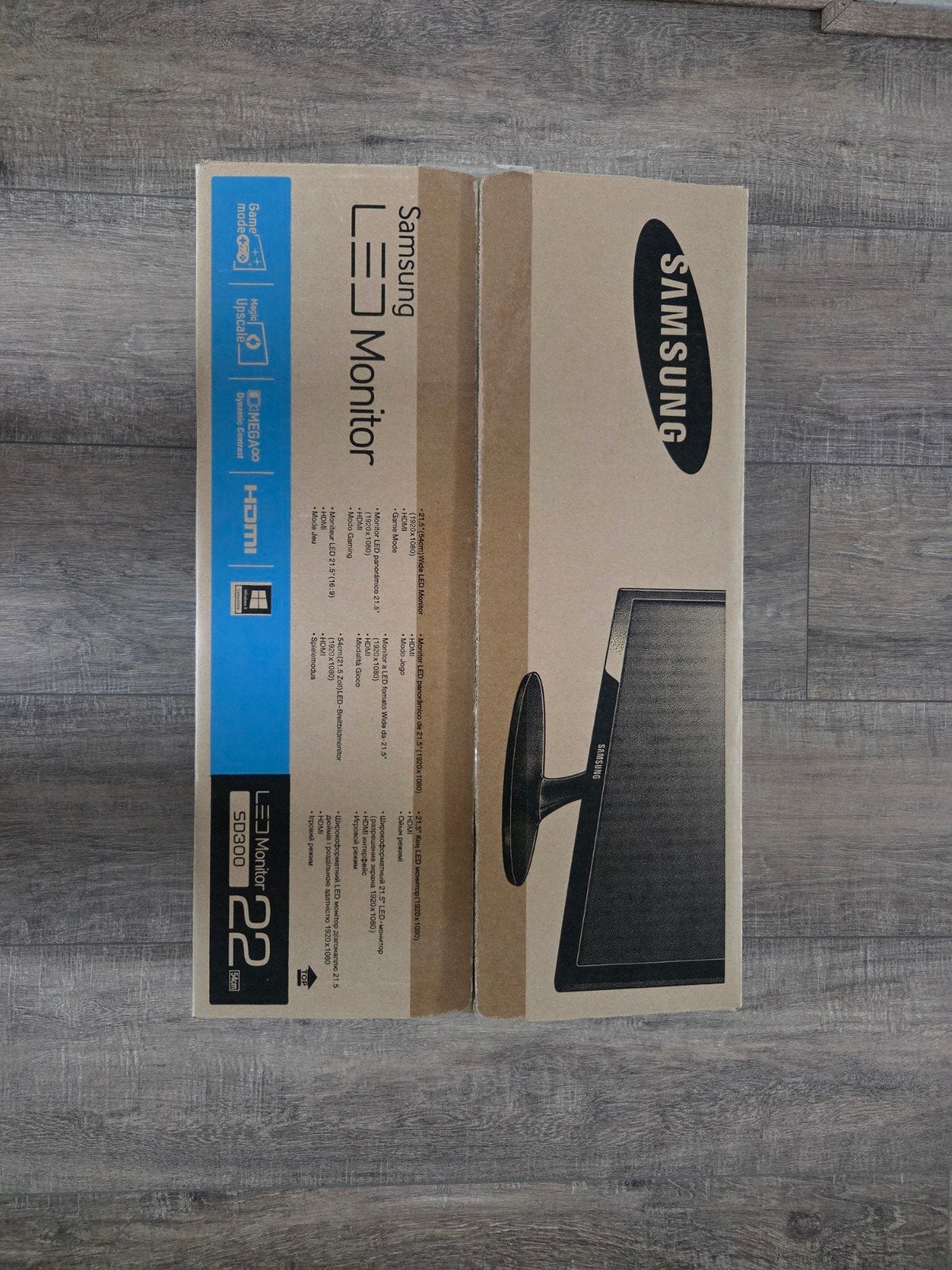 Samsung LED Monitor SD300 22 inch Full HD, Computers en Software, Full HD, Ophalen of Verzenden, Samsung, LED