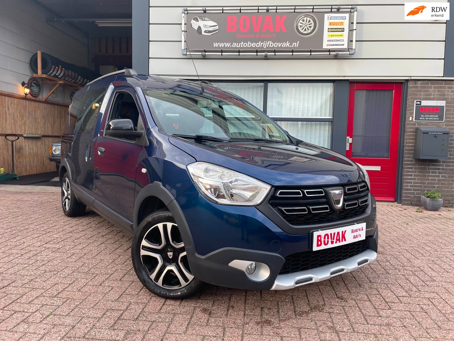 Dacia DOKKER 1.2 TCe S&S Série Limitée Stepway, Auto's, Voorwielaandrijving, Dealer onderhouden, Stof, Gebruikt