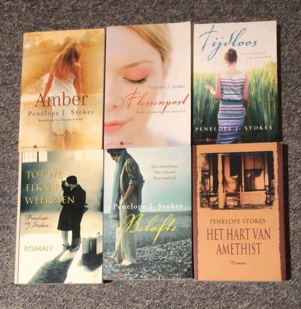 6 boeken Penelope J. Stokes, Ophalen, Zo goed als nieuw