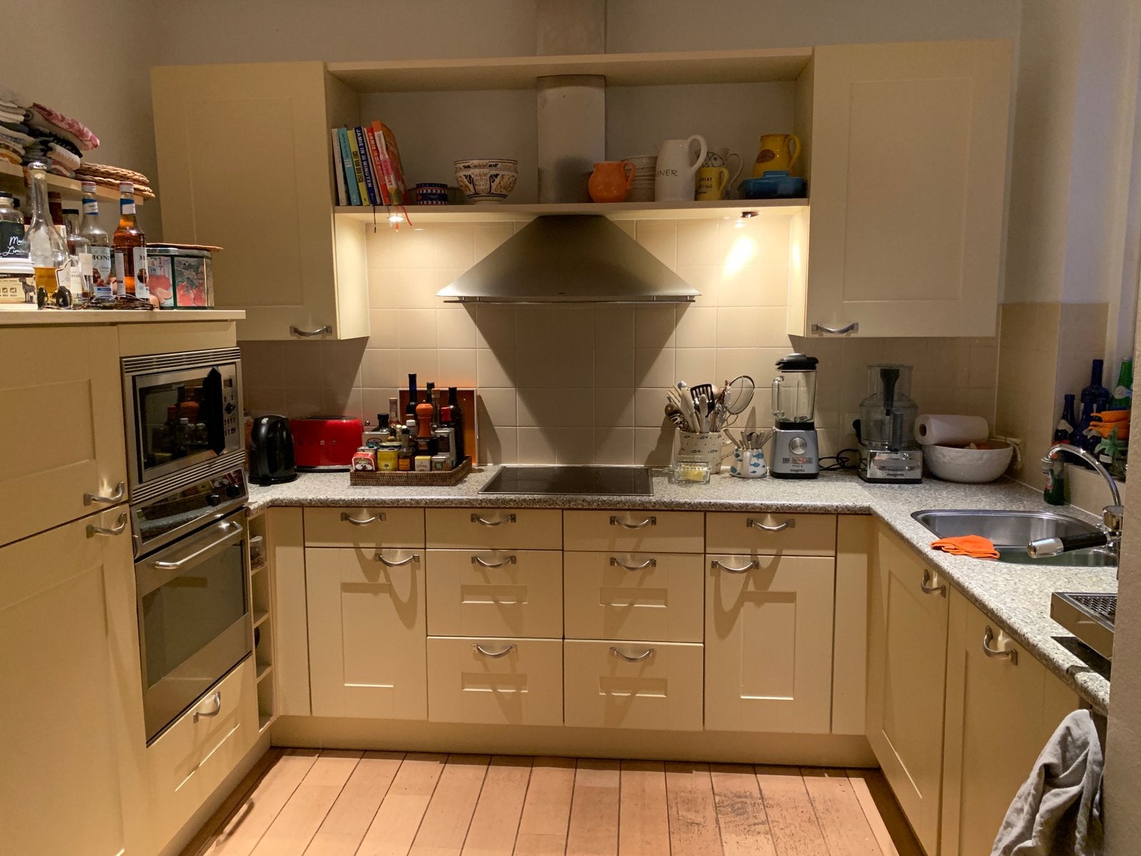te koop complete Nijhoff keuken, Huis en Inrichting, Ophalen, Gebruikt, U-keuken, Geel