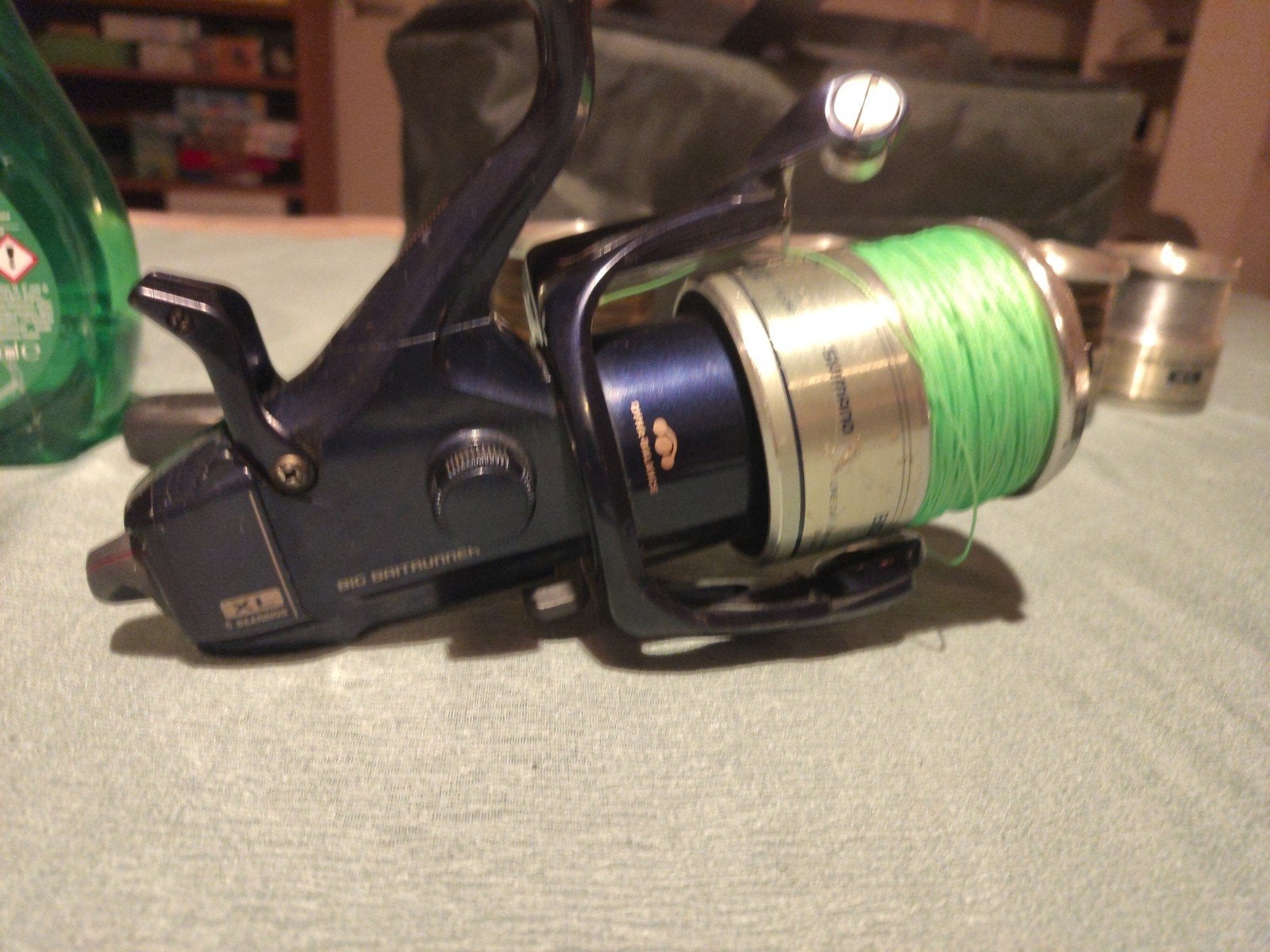 shimanu Big Blue baitrunner xl, Ophalen of Verzenden, Molen