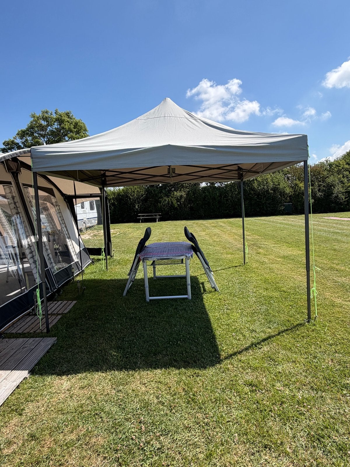 Partytent / Opvouwbare Gazebo - Ideaal voor Camping, Ophalen, Gebruikt, Minder dan 5 meter