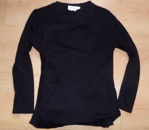 Schitterend langer zwart vestje van Koin maat 104, Kinderen en Baby's, Kinderkleding | Maat 104, Ophalen of Verzenden, Zo goed als nieuw