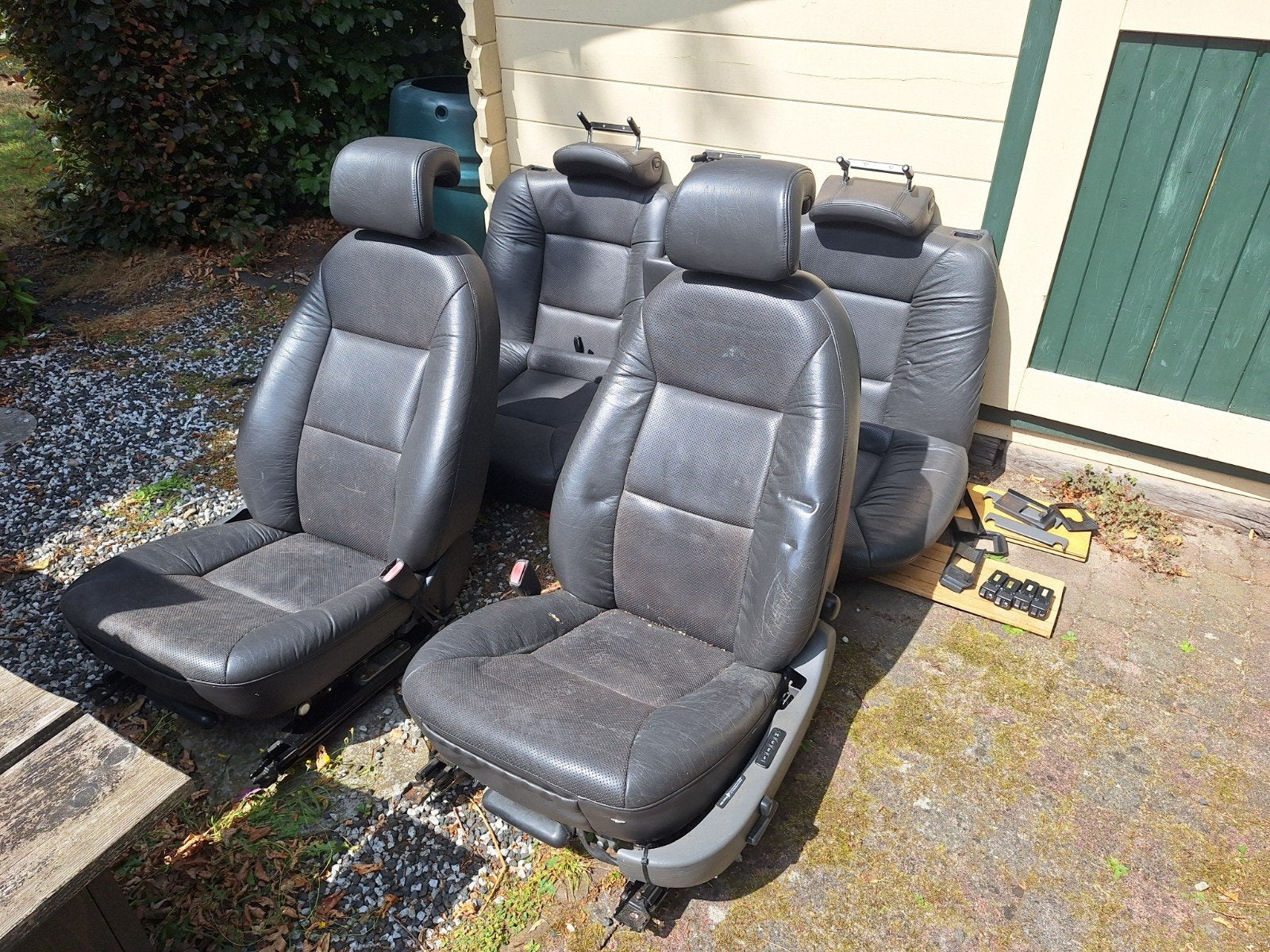 Saab 9-5 sedan elektrisch verstelbaar volleder interieur, Ophalen, Gebruikt, Saab