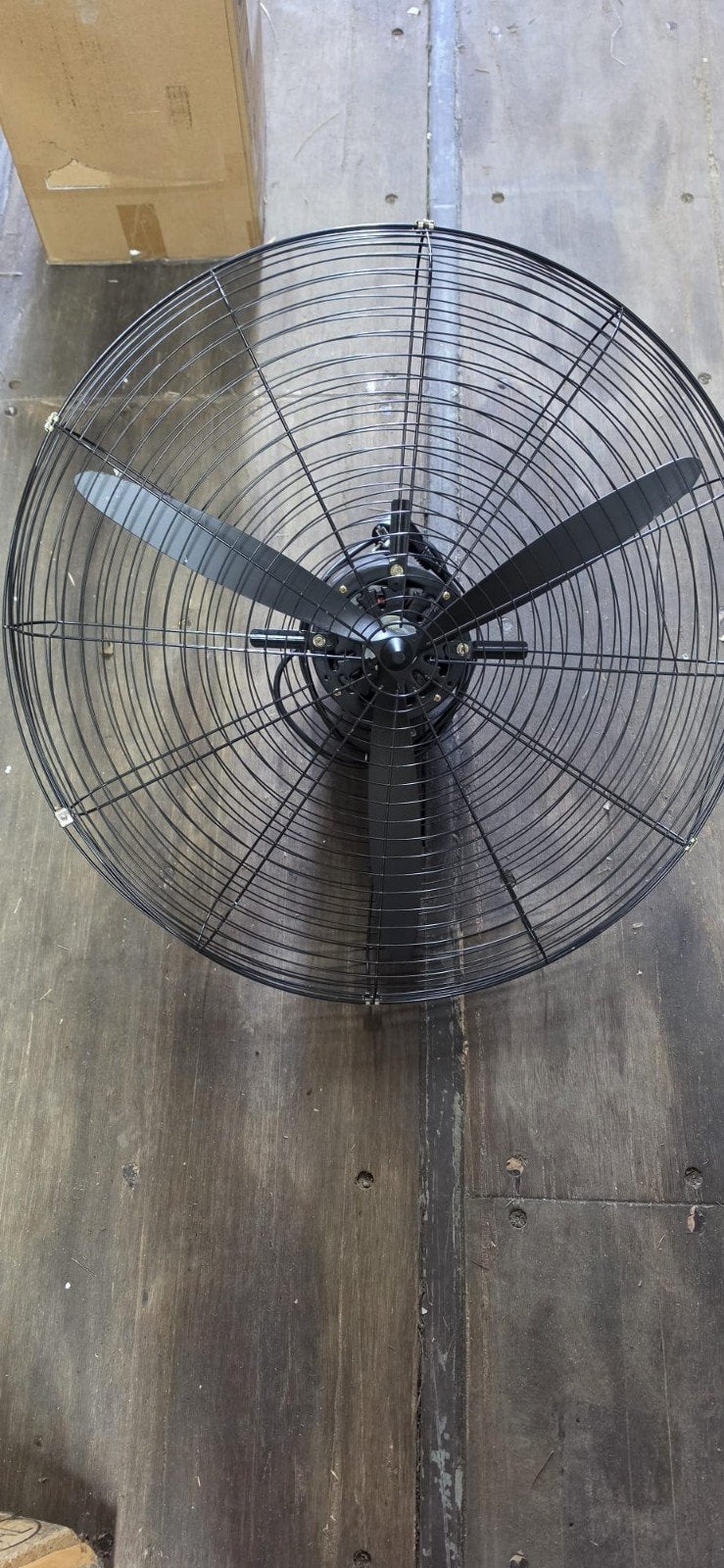 DCG VE1960 kravhtige ventilator zonder voet, Gebruikt, Ophalen of Verzenden, Onbekend, Overige