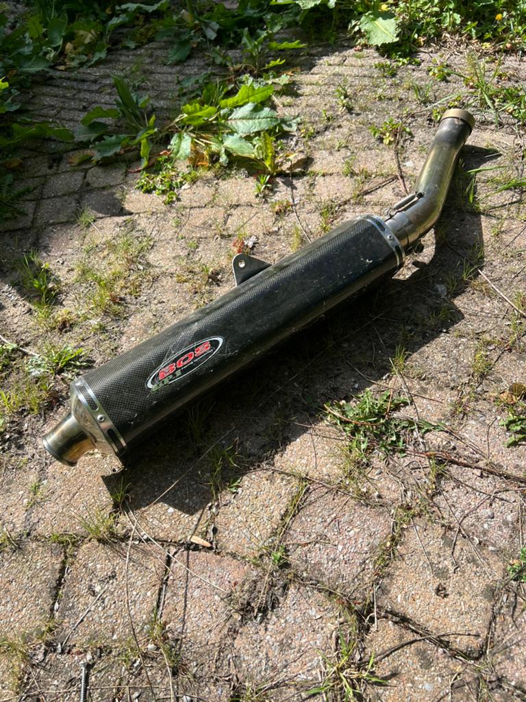Uitlaat-demper Yamaha R1 2002 Bos GP1, Ophalen