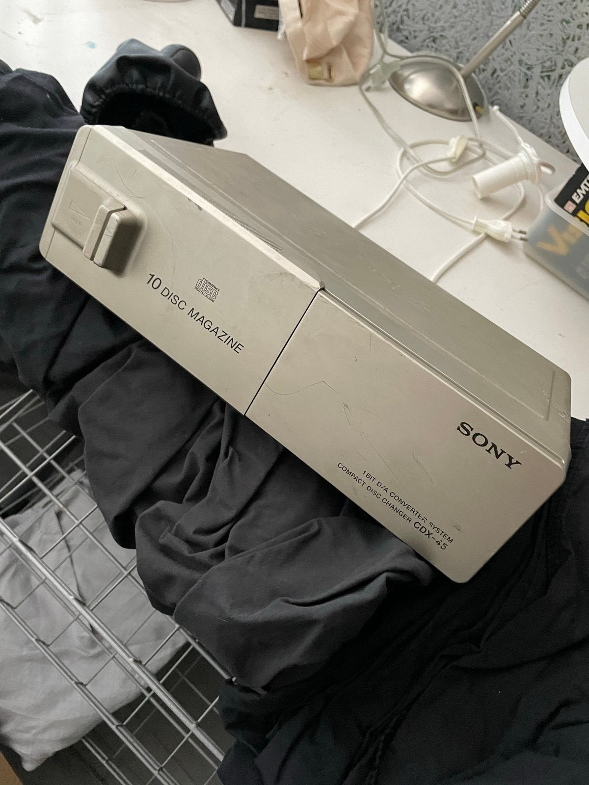 Sony CDX-45 10-disc CD-wisselaar voor in de auto, Auto diversen, Ophalen of Verzenden, Gebruikt