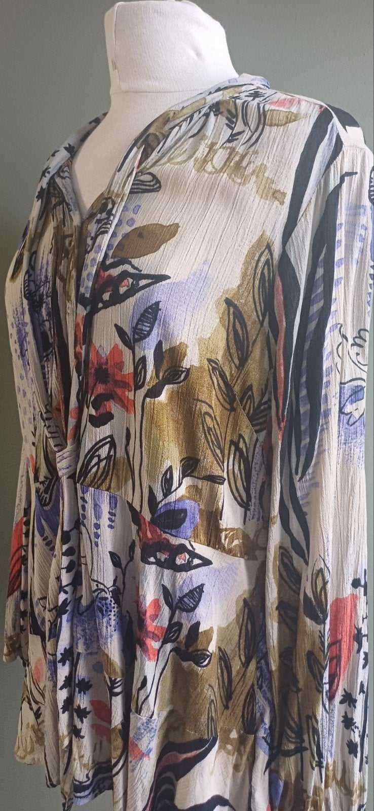 Blouse (Didi) maat L, Kleding | Dames, Blouses en Tunieken, Maat 38/40 (M), Overige kleuren, Didi, Ophalen of Verzenden
