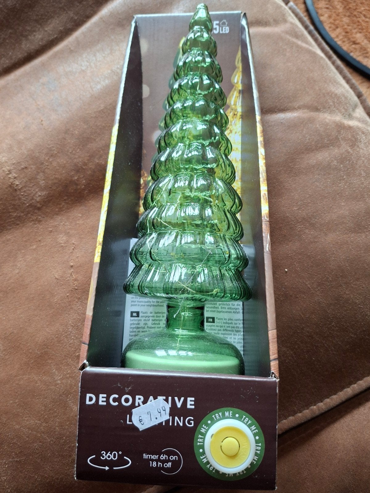 Glazen kerstboom, Diversen, Ophalen, Nieuw