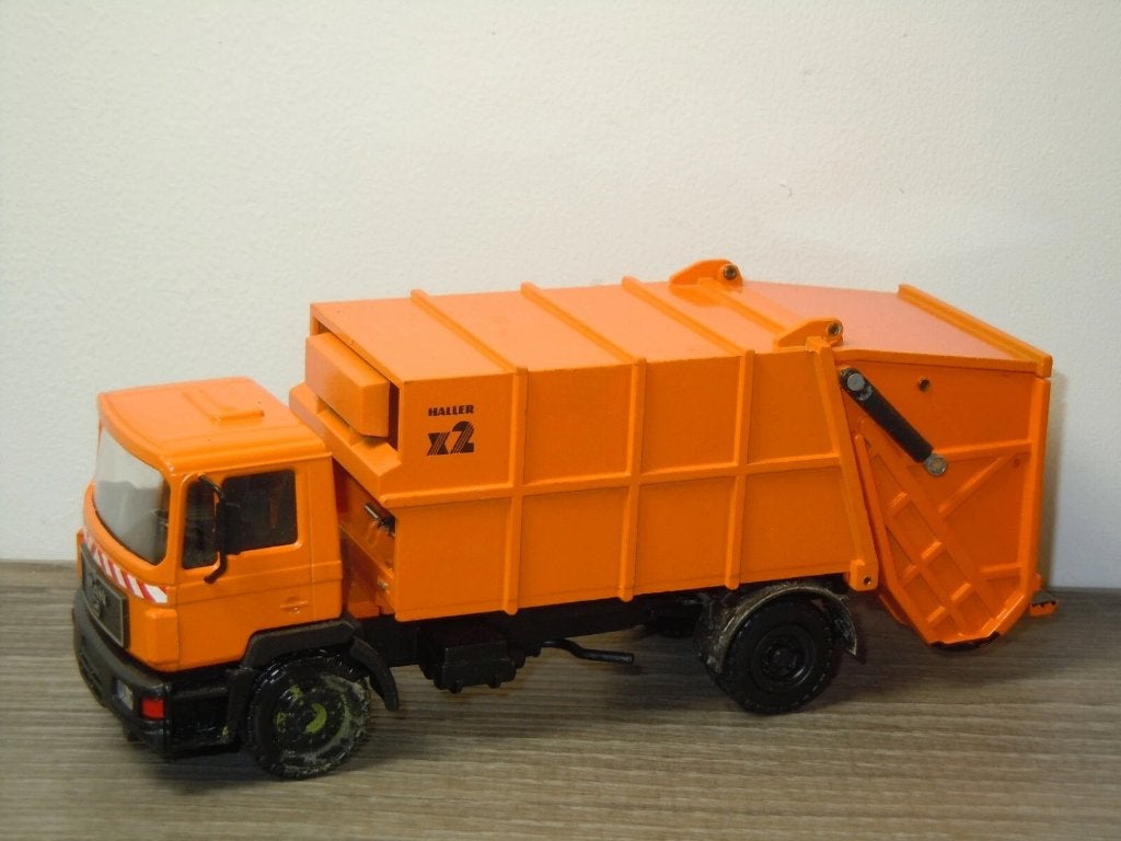 MAN Refuse Truck Haller X2 - Conrad Germany 1:50, Duitsland, Verzenden, Conrad, Conrad