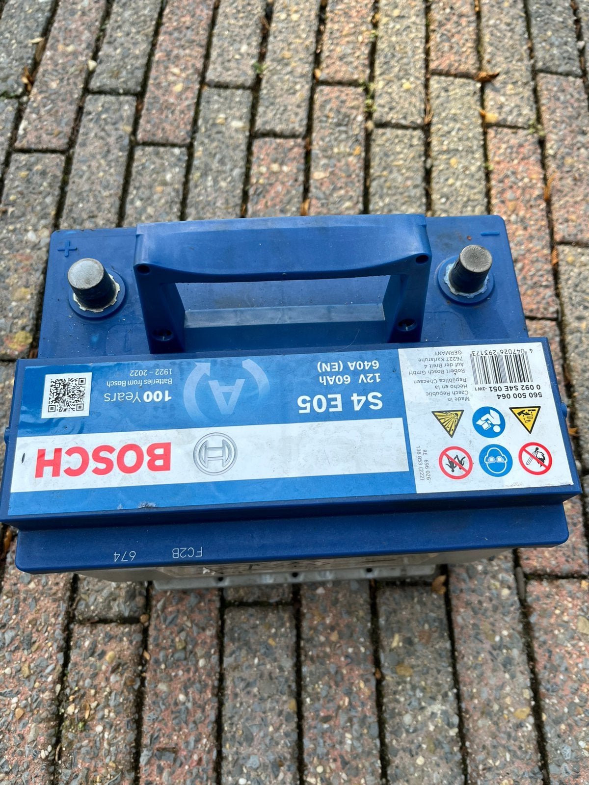Bosch accu te koop, vrijwel nieuw!, Nieuw