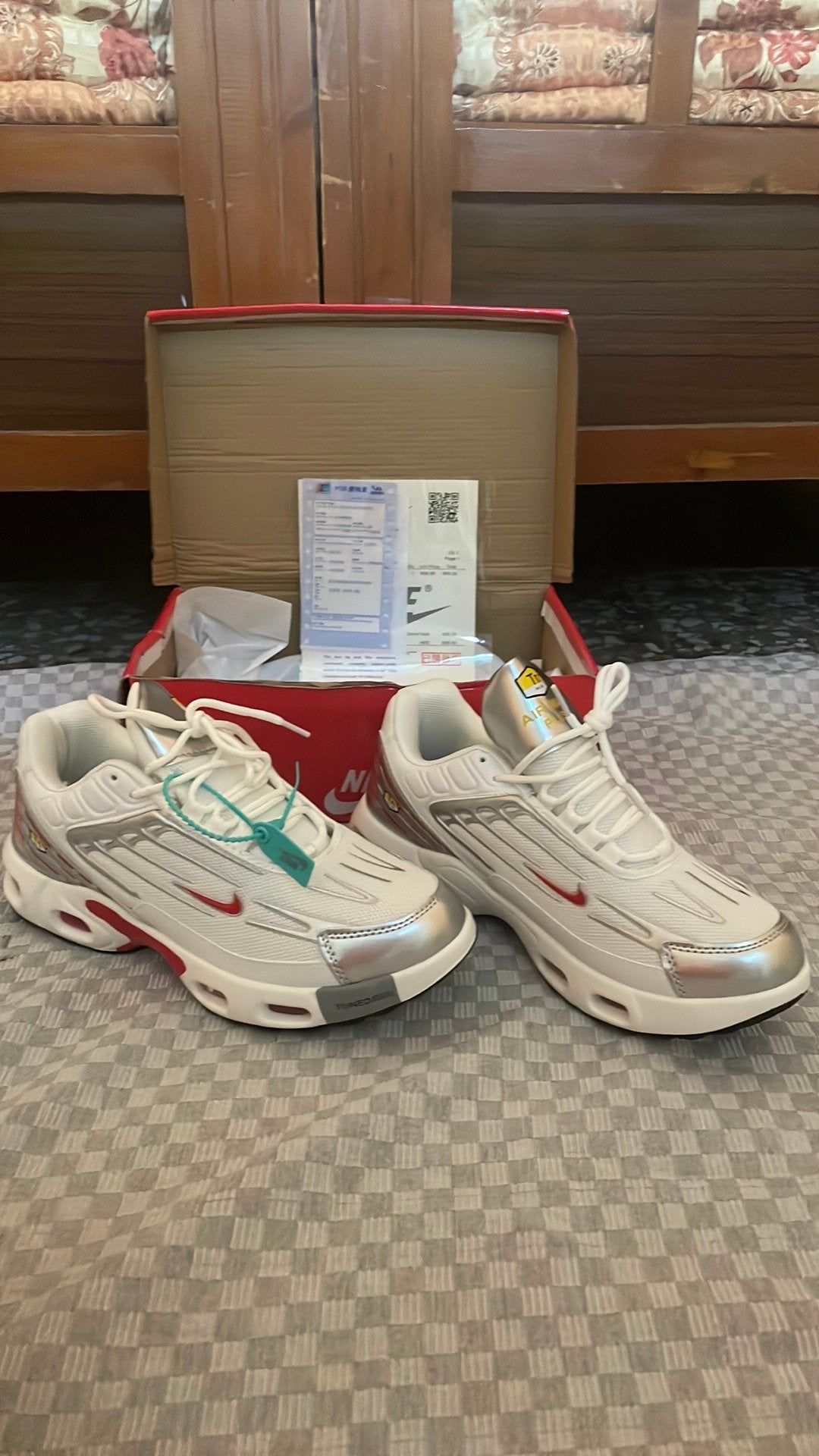 Nike tn air max plus schoenen, Verzenden, Nieuw, Zwart