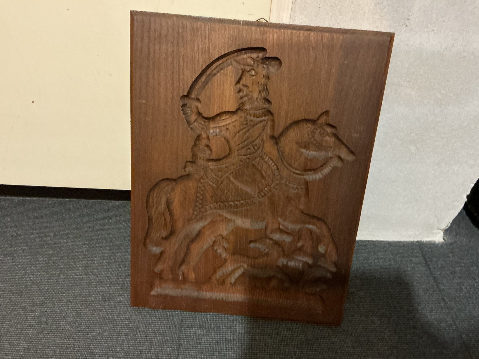 Houtsnijwerk, Ridder te paard, Ophalen of Verzenden