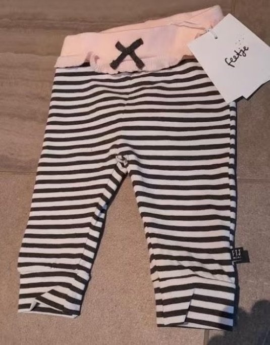 Nieuw met kaartje. Feetje streep broekje 62, Kinderen en Baby's, Broekje, Meisje, Nieuw, Ophalen of Verzenden