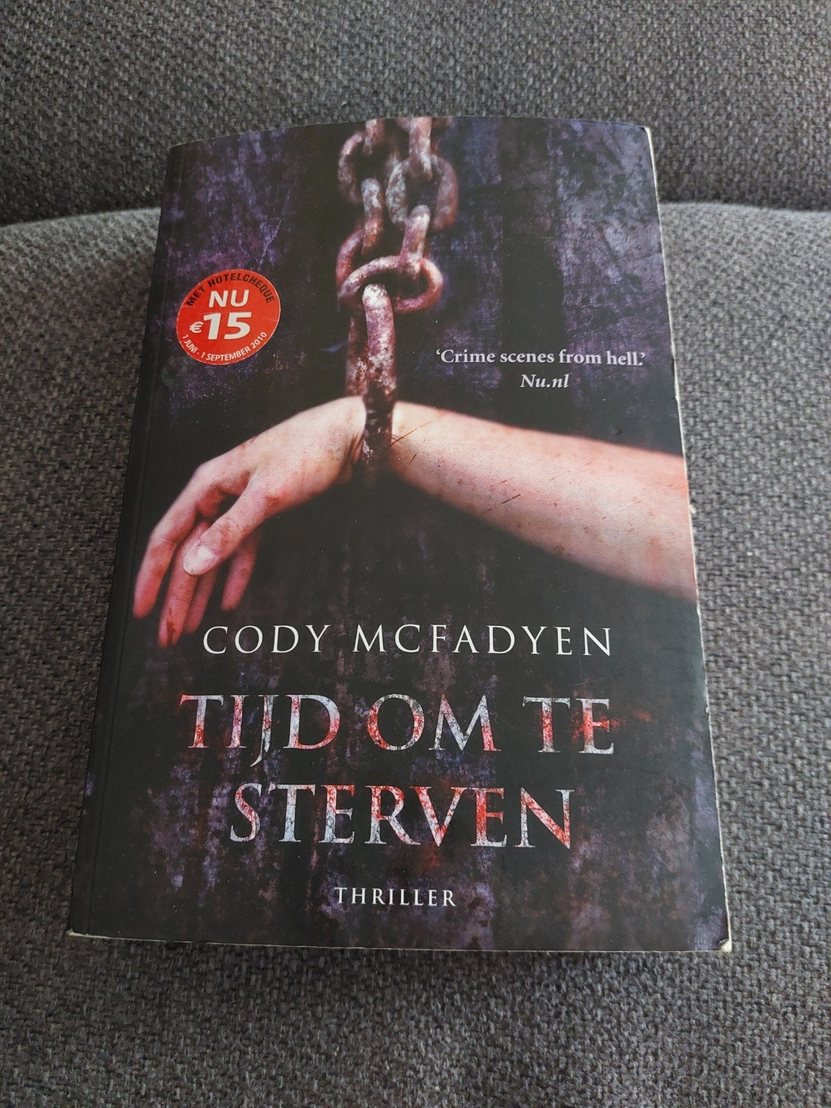 Cody Mcfadyen - Tijd om te sterven, Ophalen of Verzenden, Zo goed als nieuw, Cody Mcfadyen