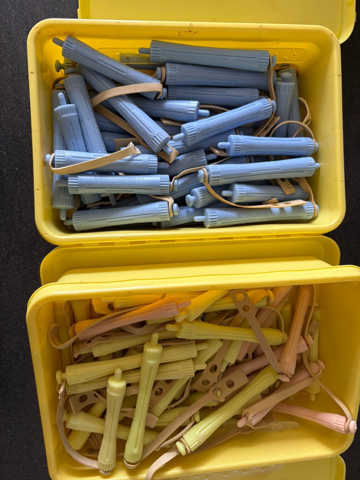 Permanent rollers 4 maten, Sieraden, Tassen en Uiterlijk, Uiterlijk | Haarverzorging, Ophalen, Zo goed als nieuw