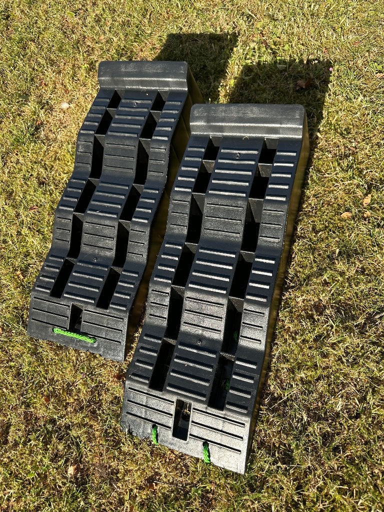 Thule Levelers Oprijblokken met tas, voor Camper & Caravan, Ophalen of Verzenden, Gebruikt