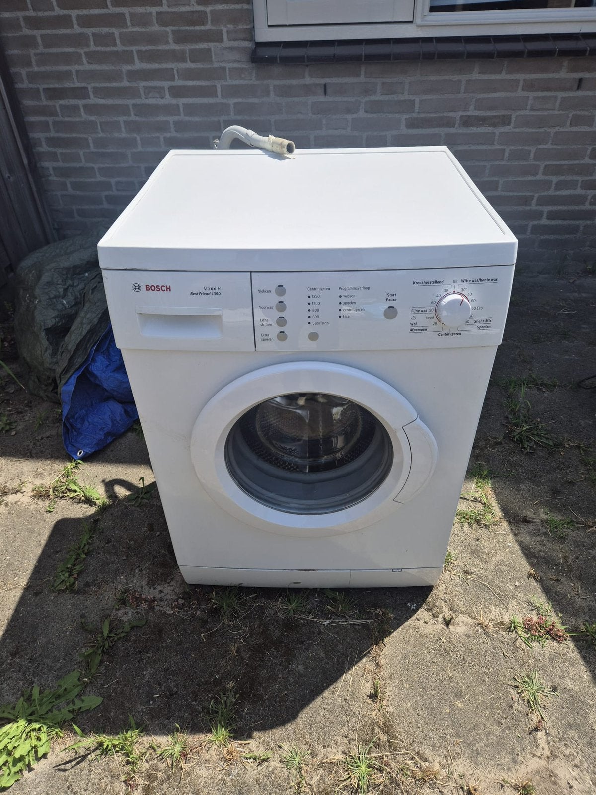 Bosch wasmachine, Ophalen, Zo goed als nieuw