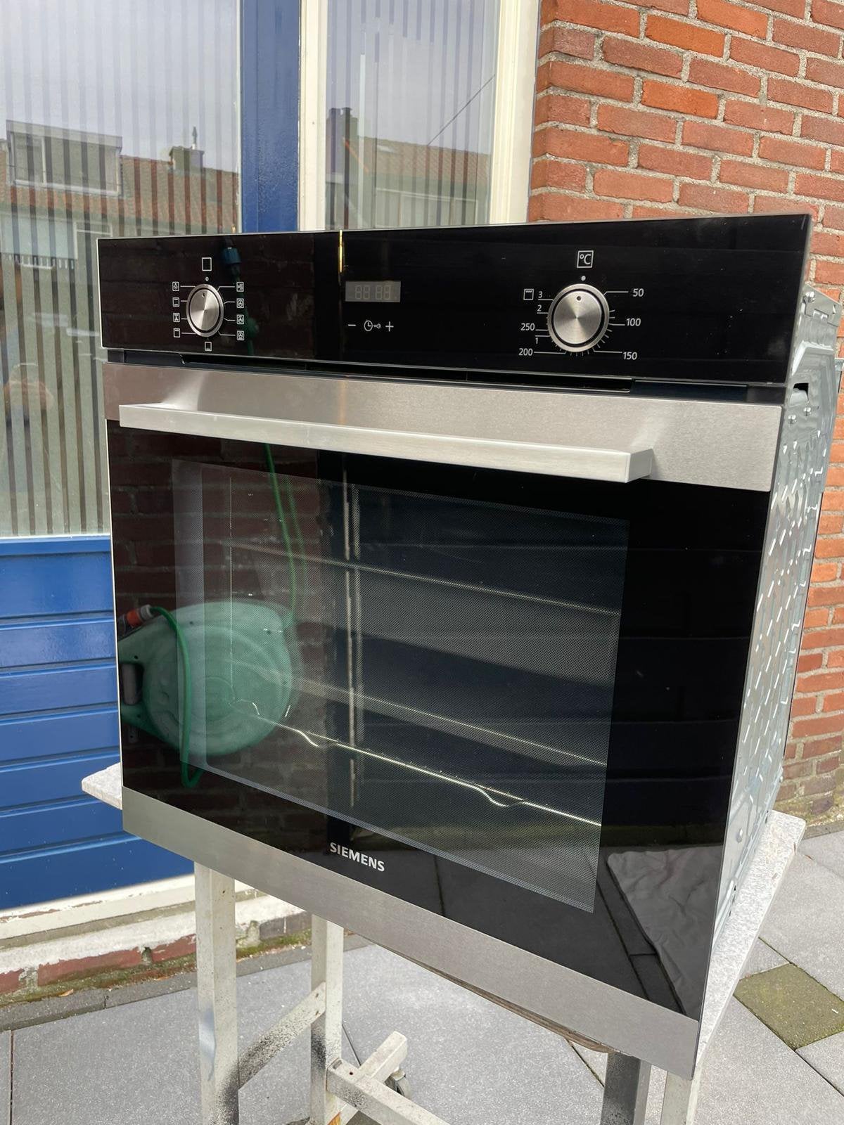 Siemens inbouwoven, Ophalen, Hete lucht, Siemens, Zo goed als nieuw