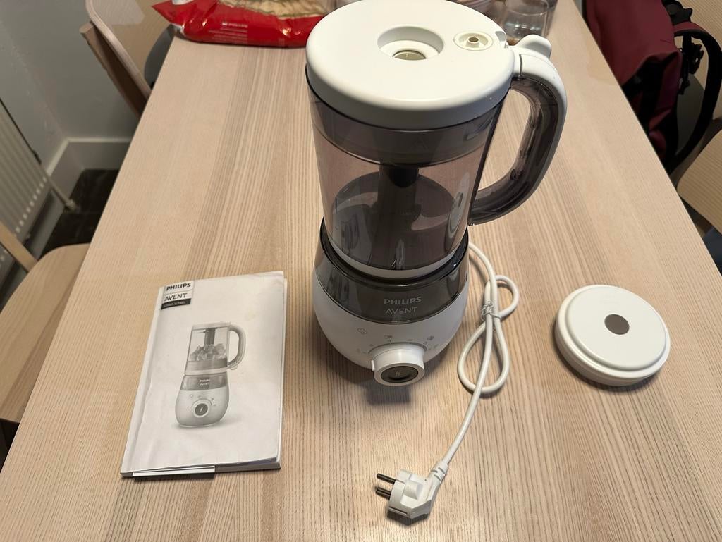 Philips Avent 4-in-1 Babyvoedingmaker (steamer /mixer), Ophalen of Verzenden, Gebruikt, 3 snelheden of meer