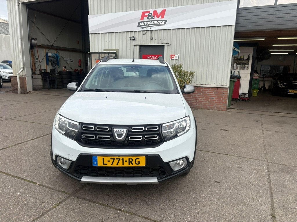 Dacia Sandero 0.9 TCe SL Stepway Airco, cruise, camera, trek, Auto's, Dacia, Voorwielaandrijving, 898 cc, Stof, Euro 6