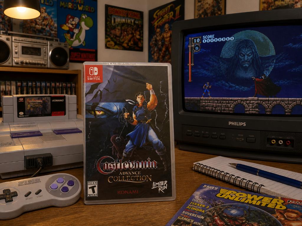 Switch - Castlevania Advance Collection Sealed, Spelcomputers en Games, Games | Nintendo Switch, Avontuur en Actie, 1 speler, Nieuw