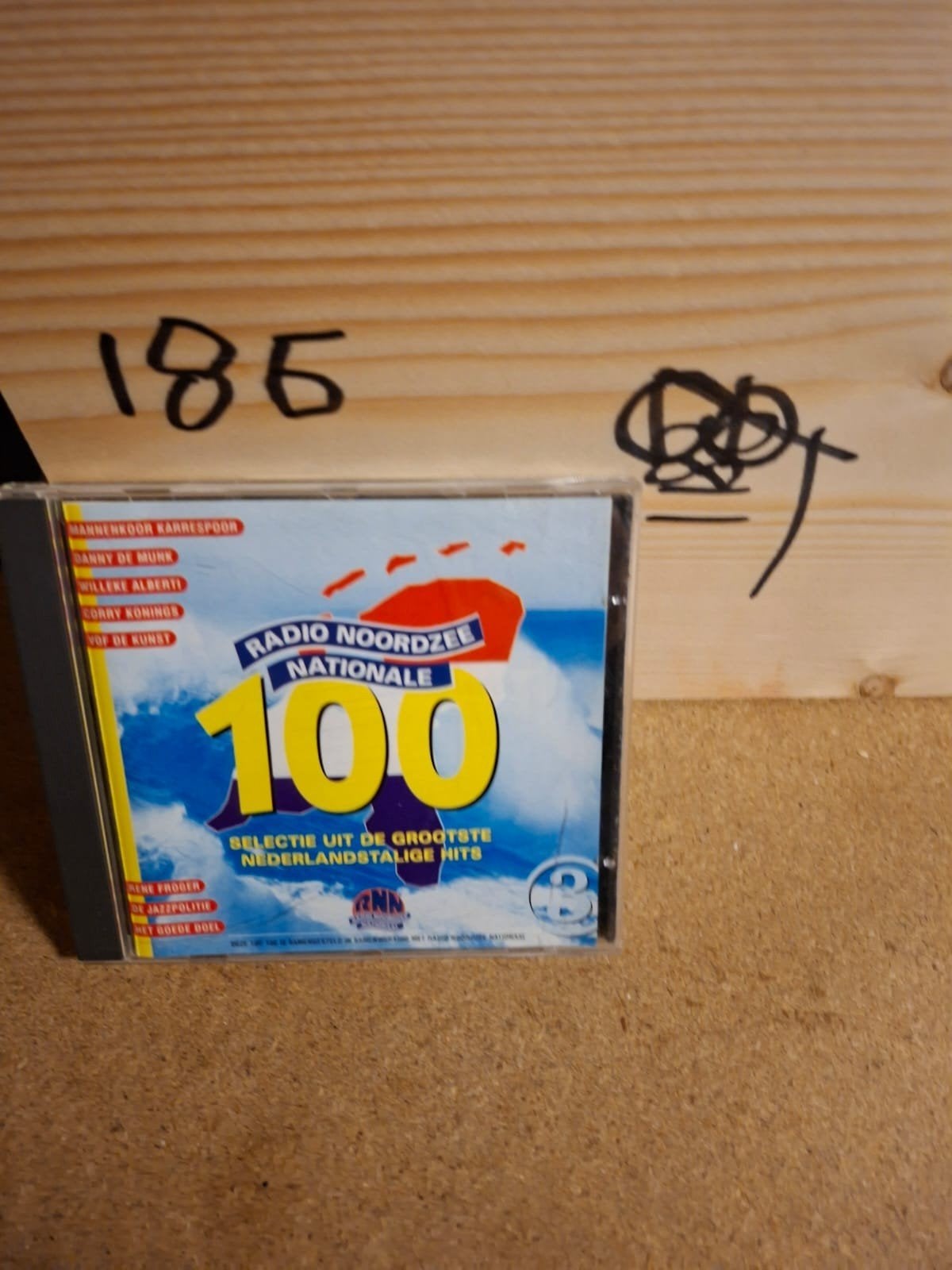 Radio Noordzee Nationale 100 - Nederlandstalige Hits CD, Ophalen of Verzenden, Gebruikt, Levenslied of Smartlap, Verzamelalbum
