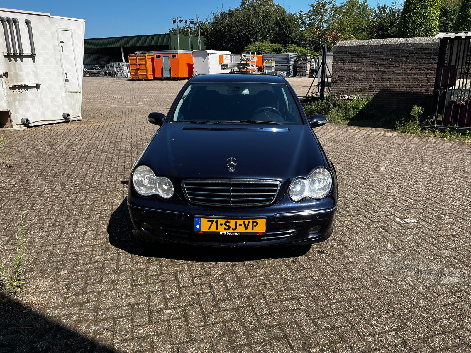 Mercedes-Benz C-Klasse 3.0 C280 Sedan AUT 2006 Blauw, Auto's, Mercedes-Benz, Automaat, Achterwielaandrijving, 1800 kg, Zwart