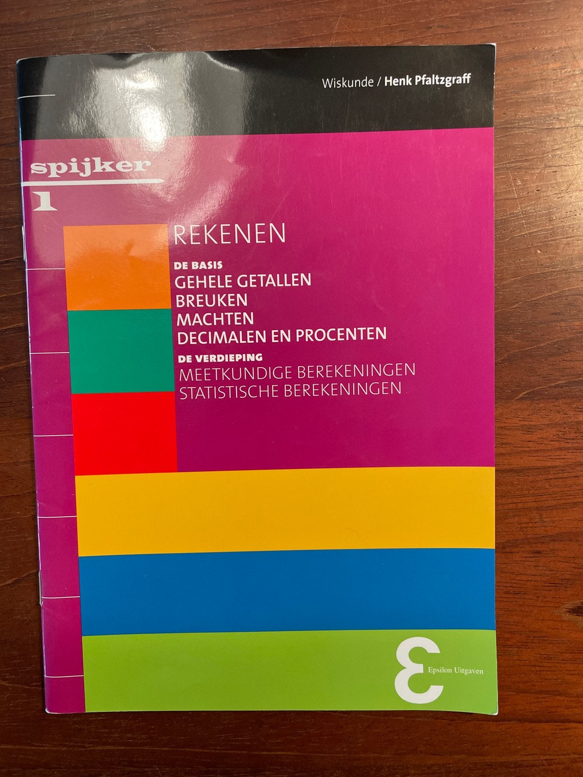 Spijker Rekenen 1 - Wiskunde / Henk Pfaltzgraff, Boeken, Schoolboeken, Ophalen of Verzenden, Zo goed als nieuw, Overige niveaus