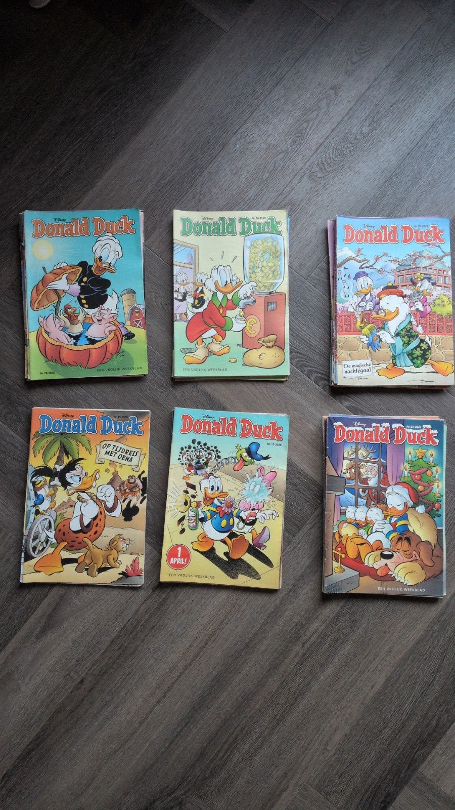 Donald Duck weekbladen - Jaargang 2020 - 47 stuks, Boeken, Meerdere stripboeken, Ophalen, Gelezen