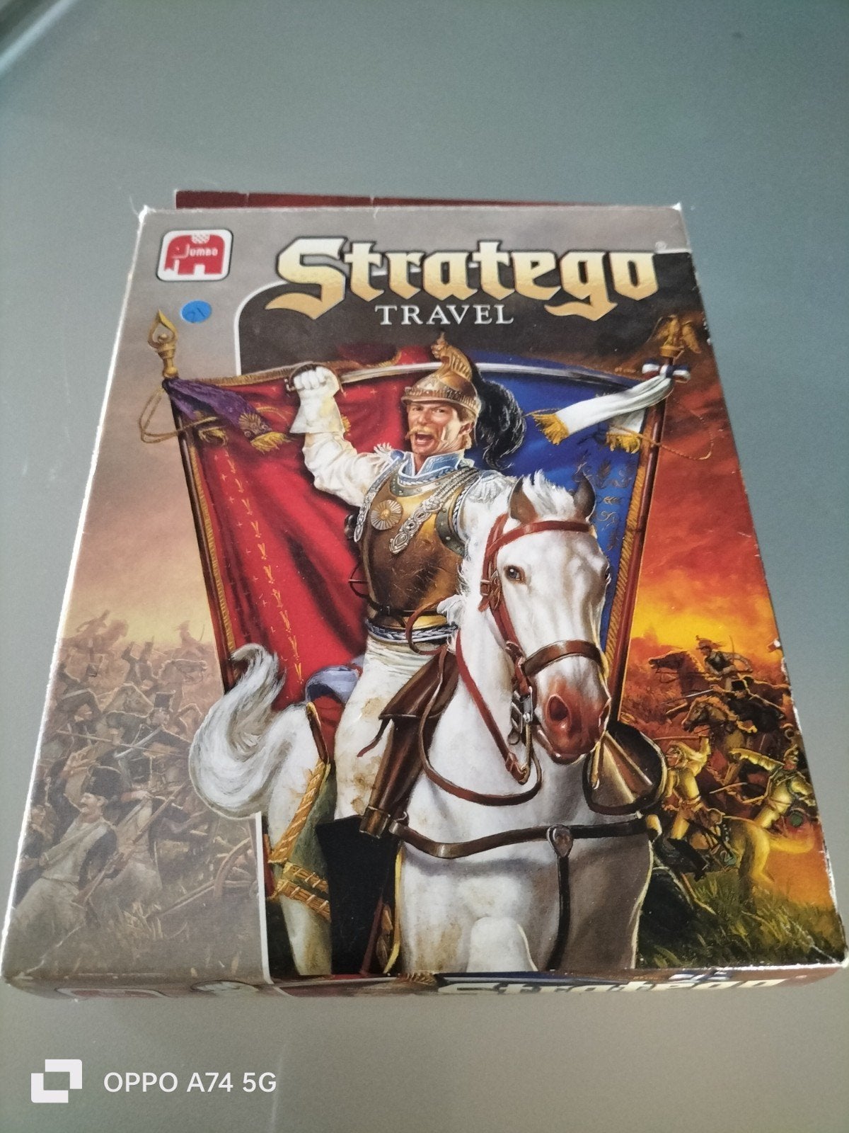 Jumbo Stratego Travel - Compact Reisspel, Jumbo, Gebruikt, Een of twee spelers, Ophalen of Verzenden