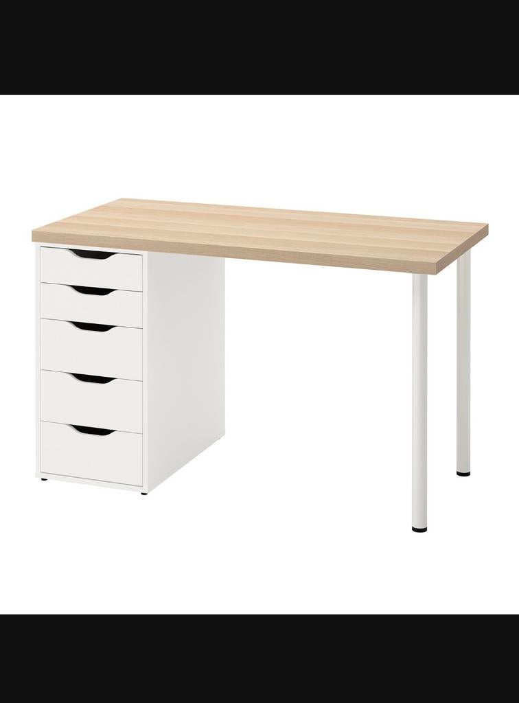 IKEA LAGKAPTEN / ALEX bureau – €50, Ophalen, Zo goed als nieuw