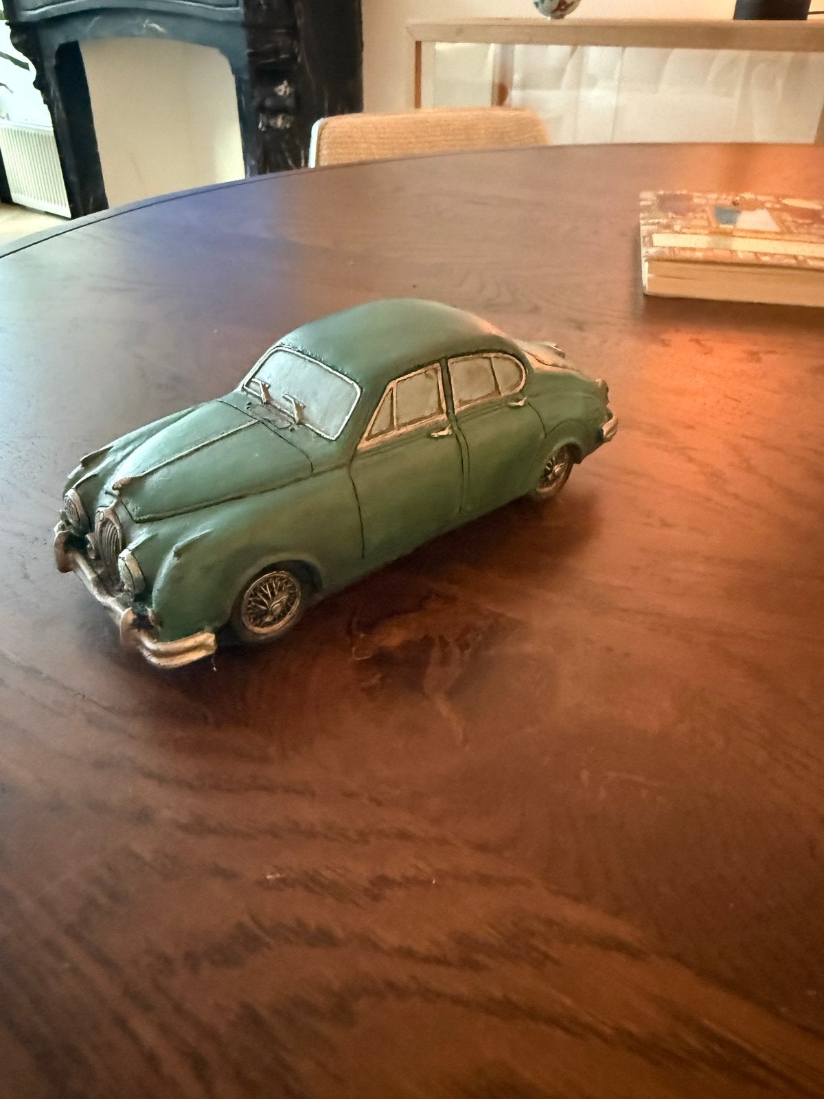 Decoratief Beeldje: Klassieke Jaguar MK2, Ophalen of Verzenden, Gebruikt, Overige typen