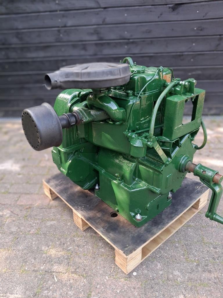 Lister Dieselmotor, Ophalen, Gebruikt, Dieselmotor